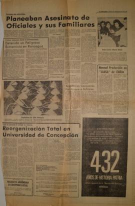 Notas de prensa diario El Mercurio