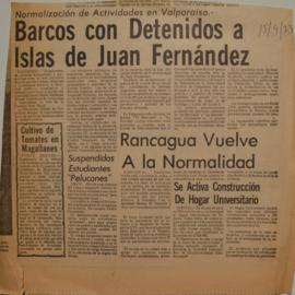 Notas de prensa