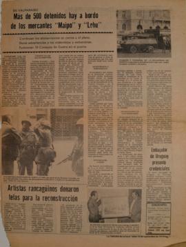 Notas de prensa diario La Tercera