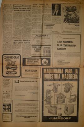 Notas de prensa diario El Mercurio