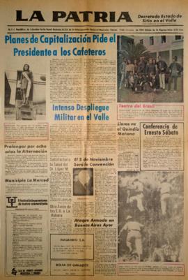 Nota y fotografías de prensa sobre el segundo Festival Latinoamericano de Teatro Universitario de...