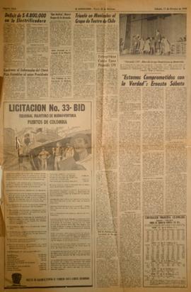 Notas y fotografía de prensa sobre el segundo Festival Latinoamericano de Teatro Universitario de...