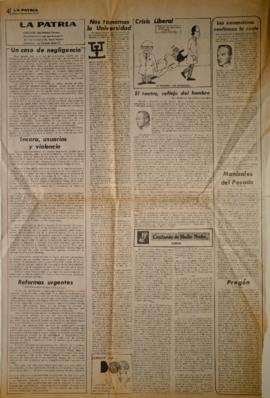 Notas y fotografías de prensa sobre el tercer Festival Latinoamericano de Teatro Universitario de...