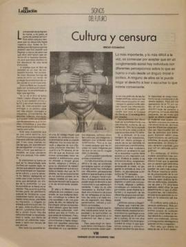Cultura y censura