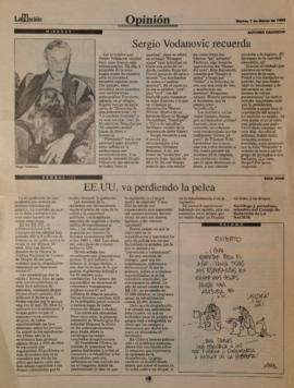 Sergio Vodanovic recuerda