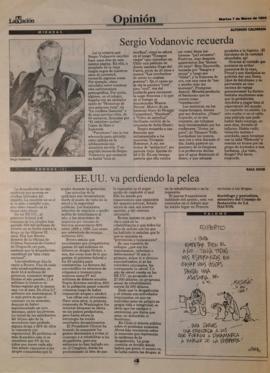 Sergio Vodanovic recuerda