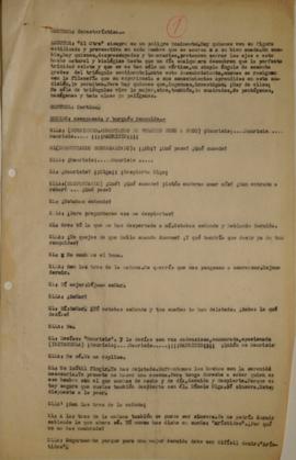 Libreto de radioteatro sin título
