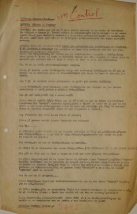 Libreto de radioteatro sin título