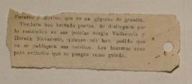 Fragmento nota de prensa