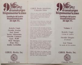 Publicidad "Antología del teatro hispanoamericano del siglo XX"