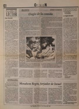 Elogio de la comida