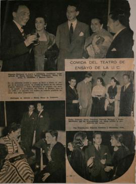 Comida del Teatro de Ensayo de la U.C.