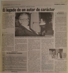 El legado de un autor de carácter