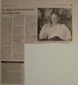 La antigua escuela universitaria del realismo social