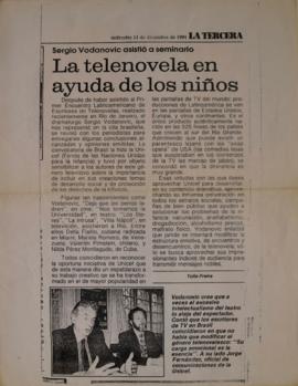 La telenovela en ayuda de los niños