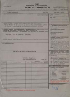 Travel Authorization