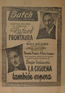 Publicidad "La cigüeña también espera"
