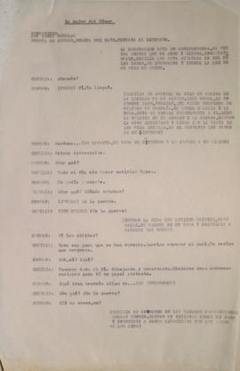Borrador de libreto "La mujer del César"