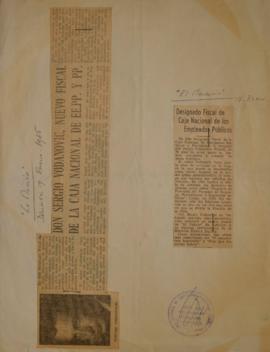 Notas de prensa