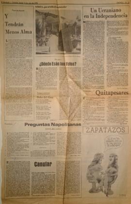 Notas y fotografías de prensa
