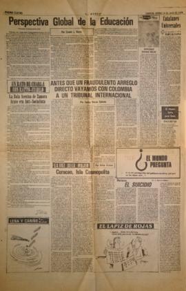 Notas y fotografías de prensa