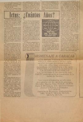 Ictus: ¿Cuántos años?