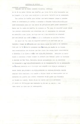 Estrella de Chiloé - Síntesis argumental