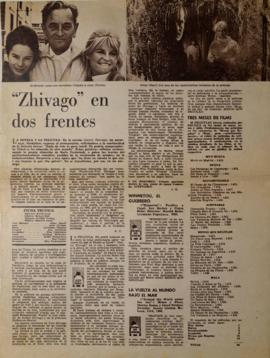 "Zhivago" en dos frentes