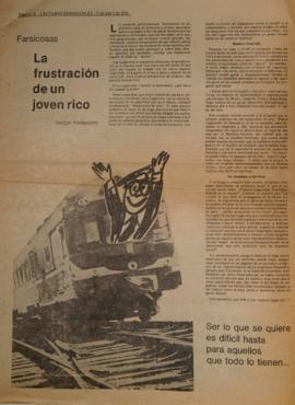 Farsicosas: La frustración de un joven rico