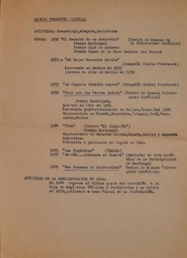 Currículum vitae Sergio Vodanovic Pistelli