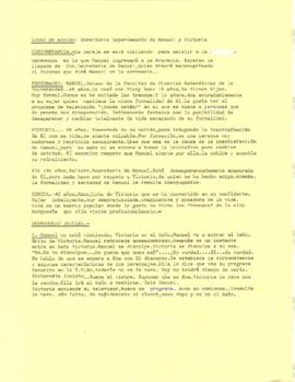 Esquema dramático proyecto de obra