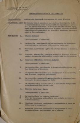Dirección de asuntos culturales