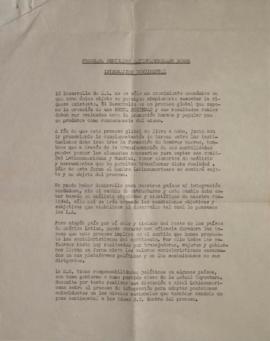 Programa seminario latinoamericano sobre integración continental