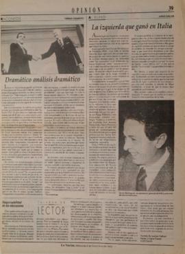 Dramático análisis dramático