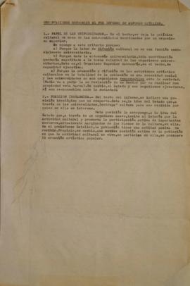 Observaciones generales al pre informe de Alfonso Letelier