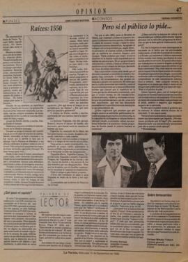 Pero si el público lo pide...