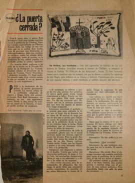 ¿La puerta cerrada?