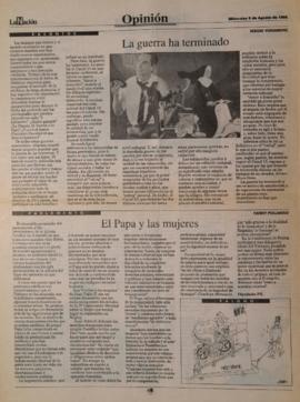 La guerra ha terminado