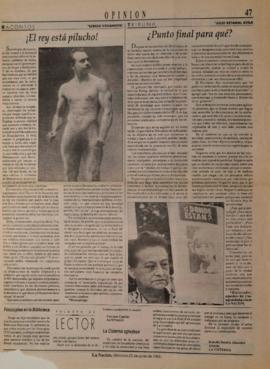 ¡El rey está pilucho!