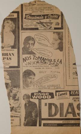 Anuncio publicitario Nos tomamos la universidad