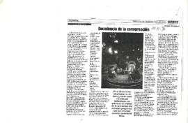 Decadencia de la conversación