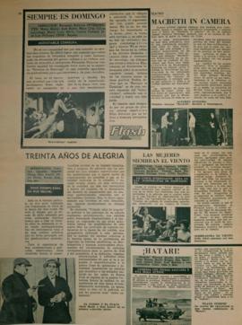 Crítica sobre cine y teatro