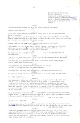 Tercer acto obra sin título (incompleto)